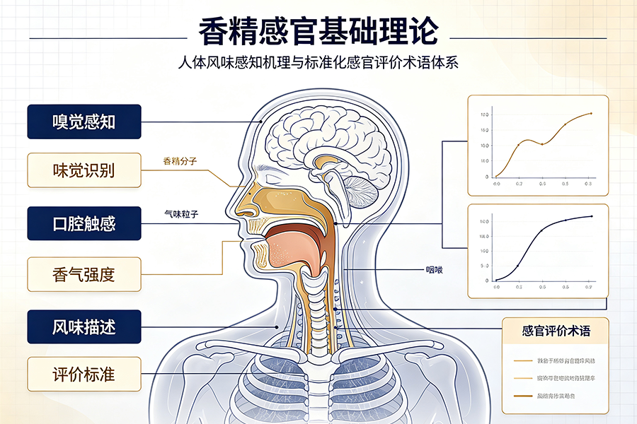 香精香料｜香精感官基础理论：人体风味感知机理与标准化感官评价术语体系
