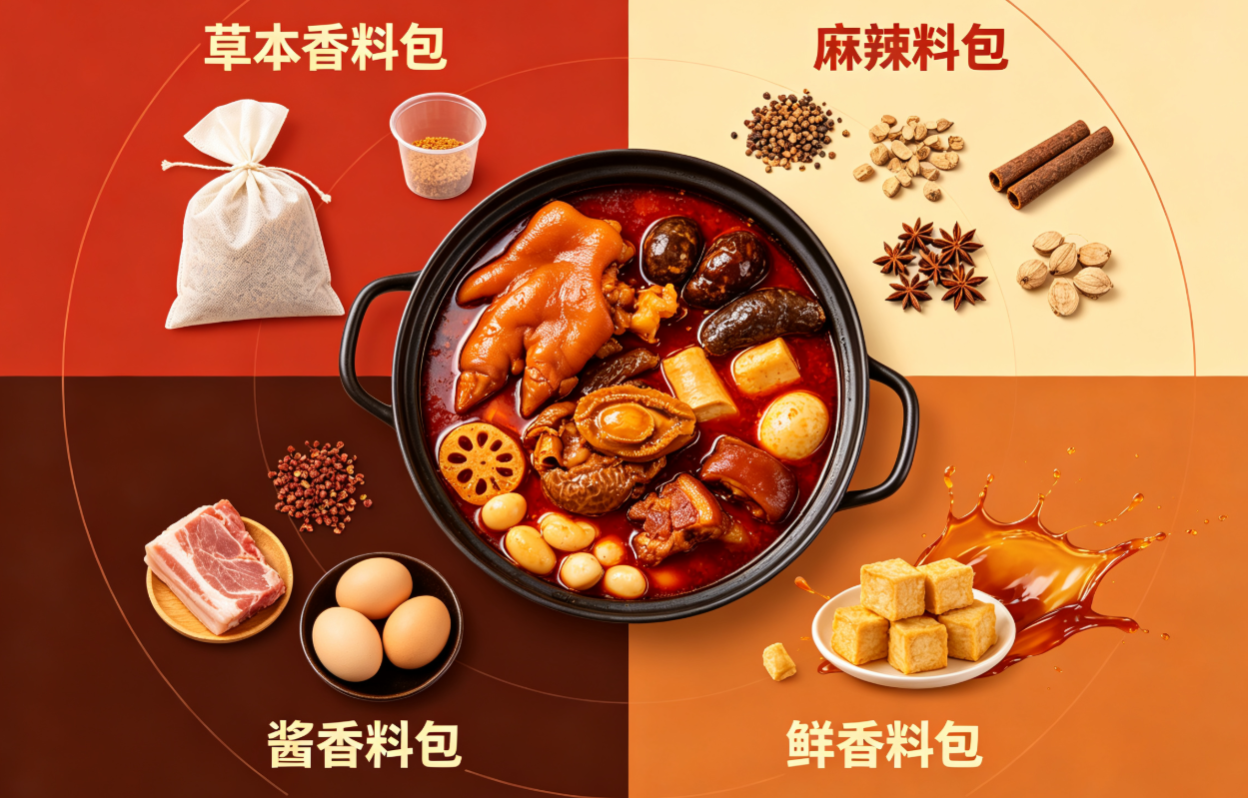 卤煮料包介绍及分类&mdash;&mdash;基于标准与地方风味的系统梳理